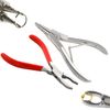 PRECISE CANADA: BODY PIERCING TOOLS RING OPENING PLIERS 6 1/2" & CLOSING PLIERS FORCEPS 5 1/2" STAINLESS STEEL PROFESSIONAL SEPTUM EAR NIPPLE BELLY NOSE TONGUE LIP NAVEL EYEBROW