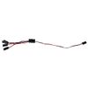 Qblahip 4-way LED Light On/off Controller Switch Y Cable for 1/10 TRX-4 SCX10 RC Crawler