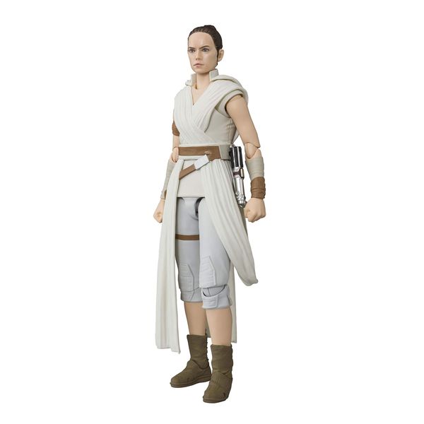 S.H. Figuarts Star Wars Rey & D-O (Star Wars: The Rise of Skywalker) Approx. 5.7 inches (145 mm), PVC & ABS, Pre-painted Action Figure