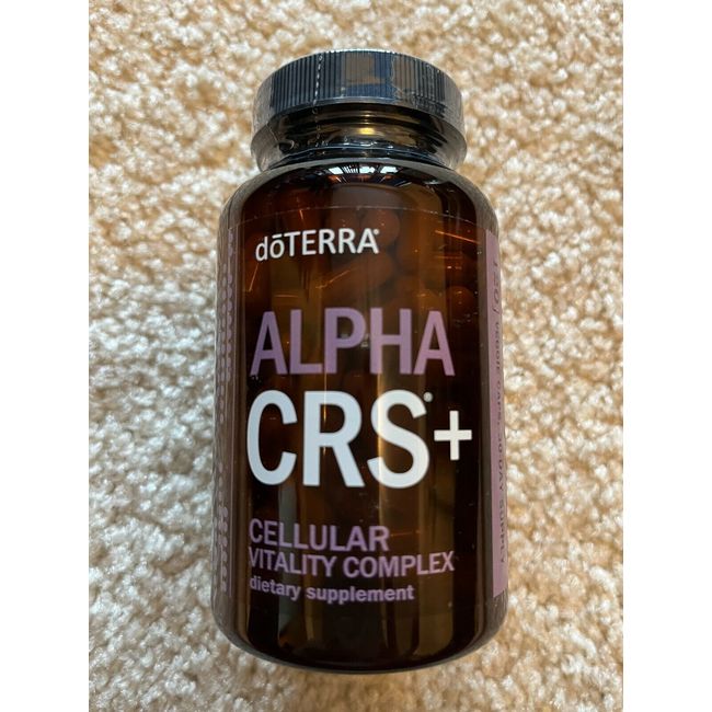 doTerra ALPHA CRS+ CELLULAR VATALITY COMPLEX 120 Caps EXP 04/25