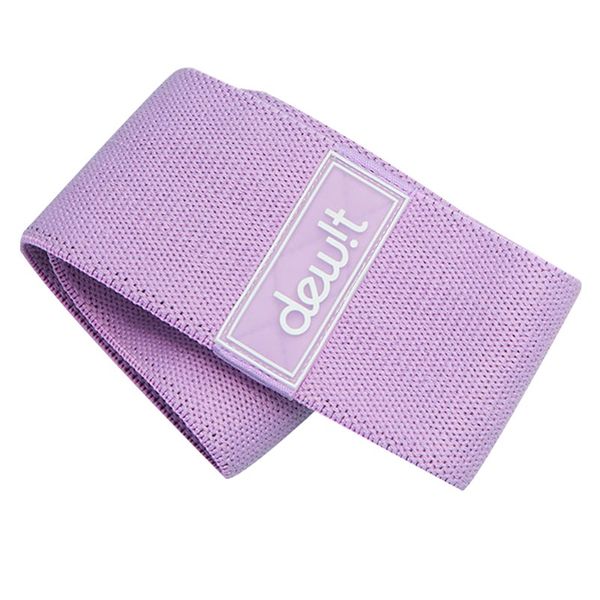 Dewit Hip Band Pilates Yoga Band, Purple