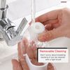 Automatic Squeeze Toothpaste Extruder Dispenser Wall Mount Black & White