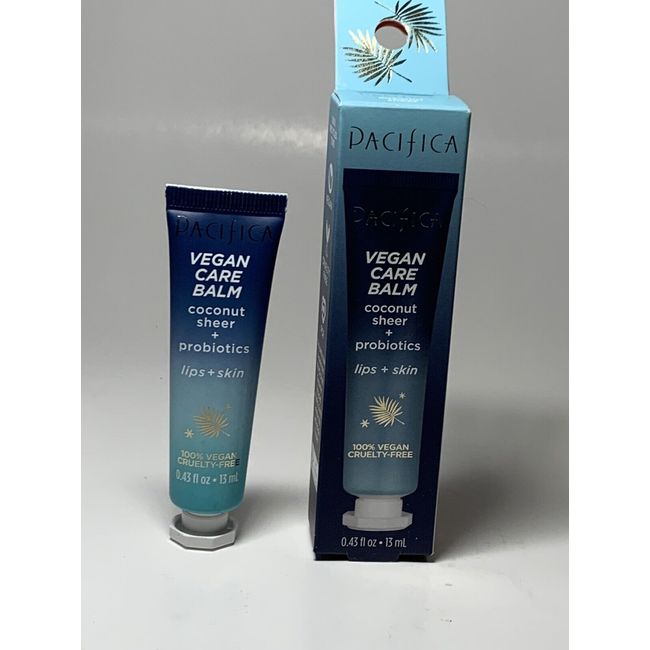 Pacifica Coconut Sheer Lips And Skin Vegan Care Balm