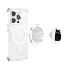 Funny Black Cat Face Cat Lover PopSockets MagSafe PopGrip for iPhone
