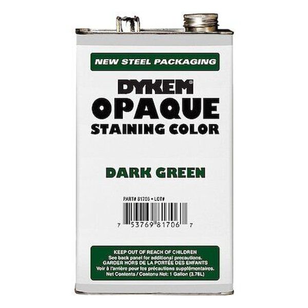 Dykem 81706 Opaque Staining Color,Gallon,Dark Green