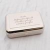 Personalised Engraved with Short Message Contact Lens Case Set