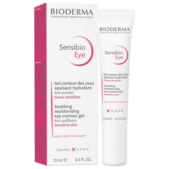 Bioderma Sensibio Eye Hassas Göz Çevresi için Hyalüronik Asit ve Kafein İçeren Nemlendirici Bakım Kremi 15 ml