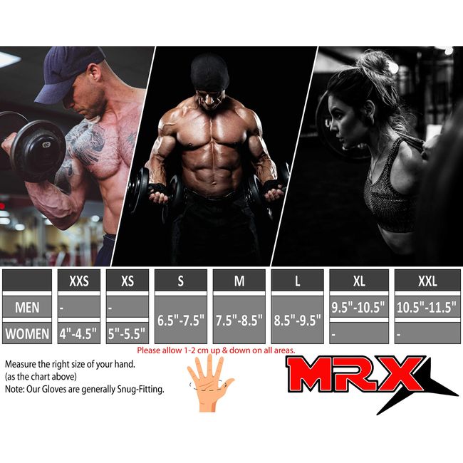 Mrx weight lifting discount gloves