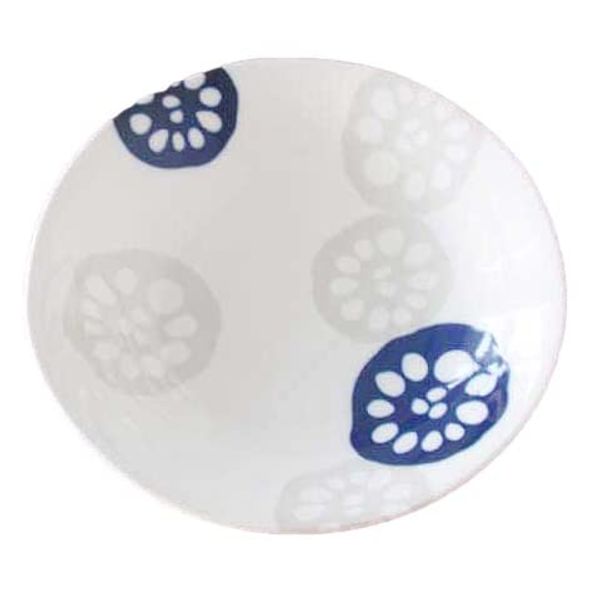 Lotus Root Serving Dish, Side Plate, 6.3 inches (16 cm)