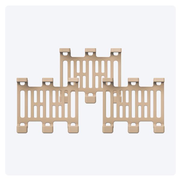 Tractive GPS DOG XL Rubber Clips x3 (Brown)