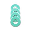 Get Outside Games 4 VVashers - Washer Toss/Washer Game Washers (Mint, 4 VVashers)