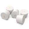 FunChem Solid Rubber Stoppers, (5 Pack) 8# White Tapered Lab Seal Rubber Stopper