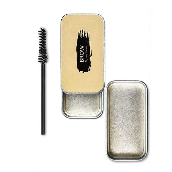Beauty Glazed Eyebrow Soap Kit, 3D Eyebrow Gel, Long Lasting Eyebrow Setting Gel, Waterproof Eyebrow Makeup Balm, Pomade Cosmetic Eyebrows, Eyebrow Styling Soap (1PC)