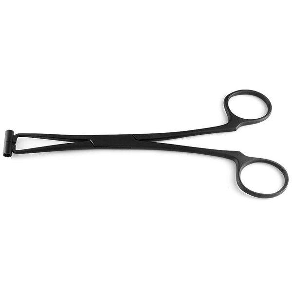 Scrap Metal 23 True Septum Forceps Black 6 inch Piercing Tool