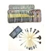 Makeup  Brush Set Make Up Black (24-Piece) with Case Smart Essentials