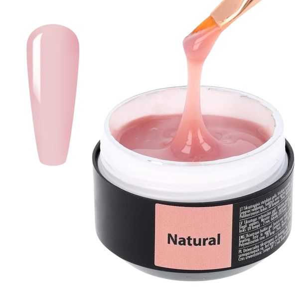 Builder gel Solid "Sincero Salon", Natural, 15ml