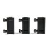 TACFUN 3 Pack 1" High & 0.75" Medium & 0.5" Low Riser 5 Slot 20mm See Through Scope Mount