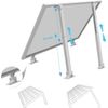 2 Sets (4Pcs) Solar Panel Mounting Brackets - Adjustable Solar Panel Tilt Mount 