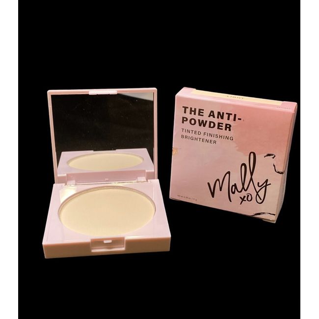 Mally The Anti Powder Tinted Finishing Brightener~Light~Matte finish Fast Ship