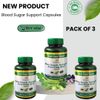 Blood Sugar Support Capsules - 3 Pack, Natural Supplement