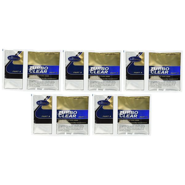 Still Spirits Turbo Clear (Pack of 5) Clearing Agent