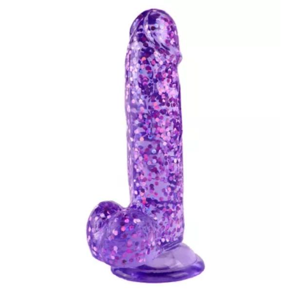 Ann Summers Purple Glitter Dildo Purple