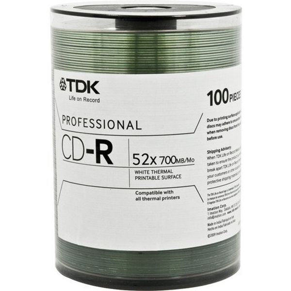 TDK 52x CD-R Media (48760)