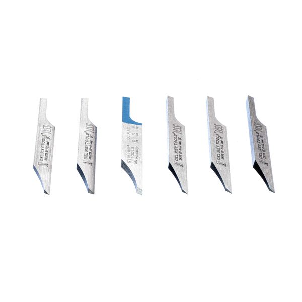 Del Rey 6 pc Large Tip Quick Change Graver Set (2.00-2.54 MM)