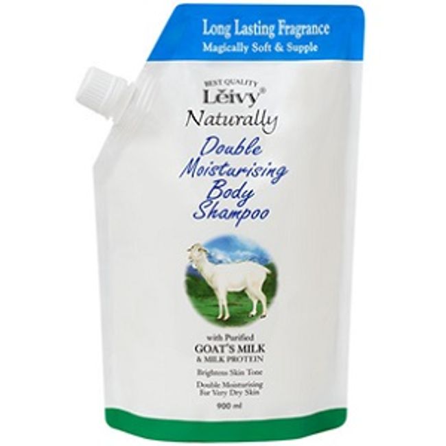 [Next day delivery available] [Axis] Leivy Body Shampoo Goat Milk Refill 900mL [Daily Necessities]