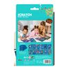 Avenir | A5 Scratch Book | Under The Sea | Scratch & Craft Activity for Ages 6+, Multi Colours