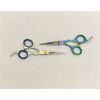 Hair Cutting Scissor Pair 5.5” Multi & Polish Color