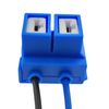 AUTO OCCASION Headlight Adapter LED H7 Headlight Bulb Right Angle Ceramic Socket Plug Connector with Wiring Harness