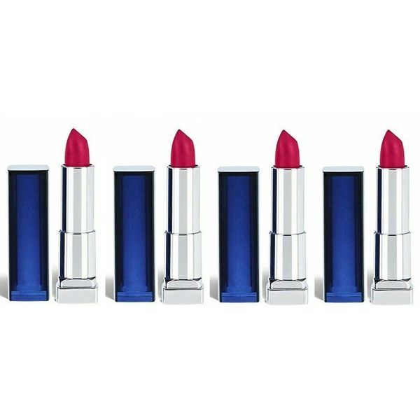 (Pack) Maybelline Color Sensatnal The Loaded Bolds Lipstick, 810, FIERY FUCHSIA