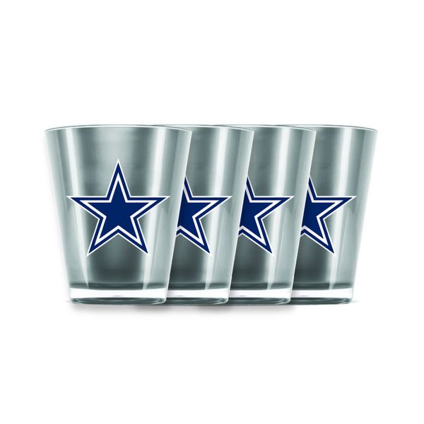 Duck House NFL Dallas Cowboys Insulated Acrylic Shot Glass Set of 4