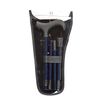 Carbon Fibre Folding Walking Stick Cane Blue Basket Weave Pattern with a Soft Grip