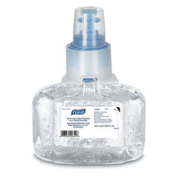 Purell 1303-03 Hand Sanitizer Green Certified Gel, 700Ml Ltx-7 Refill, Pk3