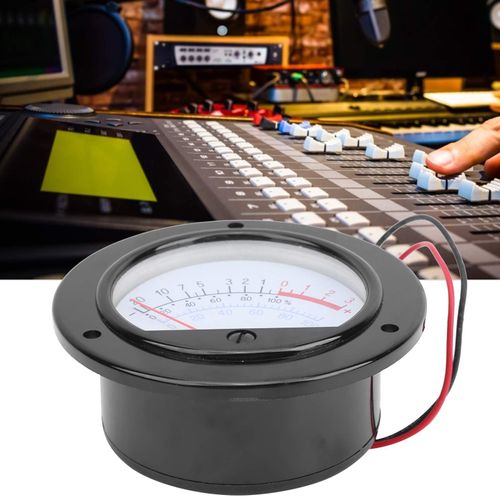 Level Meter Header, High‑Accuracy VU Meter Header, for DIY Mixer Recording Studio Home Audio