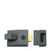 Yale Locks 89 Deadlock Nightlatch DMG Satin Chrome Cylinder 60 mm Backset Boxed