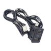 Type-C USB Port Panel Interface Extension Cable Adapter For Car Dash Flush Mount