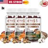 3xMushroom Extract Complex Gummies Lions Mane Chaga Reishi Focus Memory Immunity