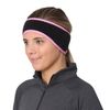 TrailHeads Women's Ponytail Headband - Black/Fast Pink