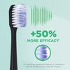 GUM Sonic Daily 4110 Soft Brush Heads Black (Pack of 2)