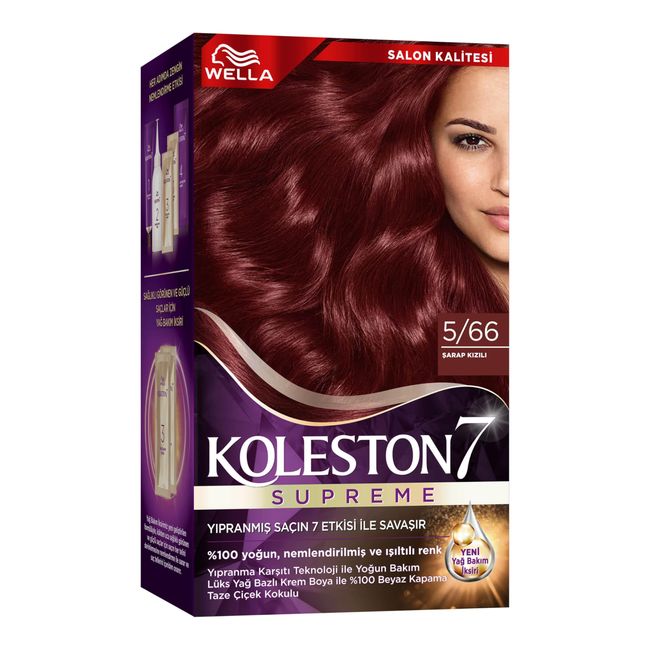 Wella Koleston Supreme Kit 5/66 Şarap Kızılı