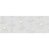 URSUS Tracing Paper White Line Glitter Flowers 76504602
