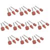 30pc Rotary Circular Grinding Sanding Wheel Set 9, 10, 15mm 3.17mm Mandrel