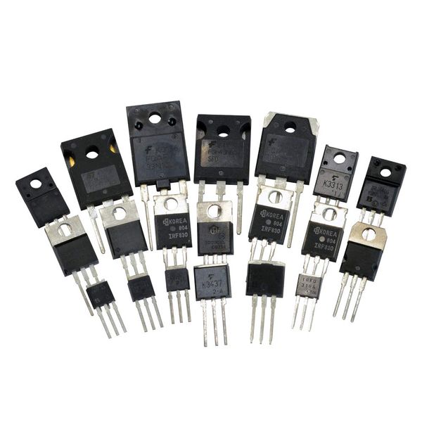 Kemo S106 Power MOSFET & IGBT Transistoren Set mit ca. 20 Stück. Gemischtes Sortiment, verschiedene Typen