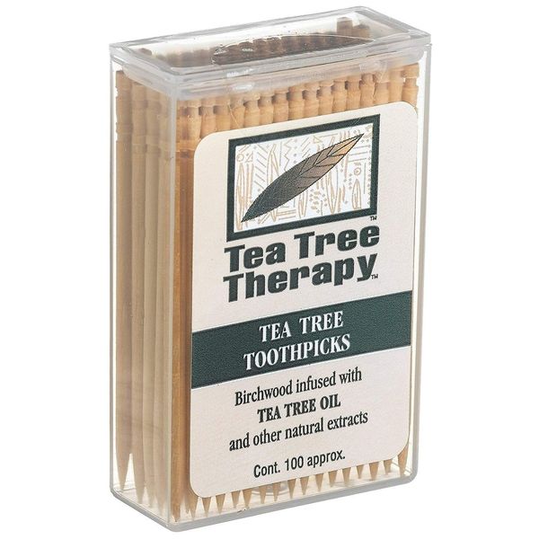 Tea Tree Therapy Mint Toothpicks 100 Ct