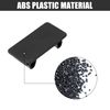 X AUTOHAUX 6pcs Rocker Switch Panel Cover Automotive Toggle Switch Hole Black