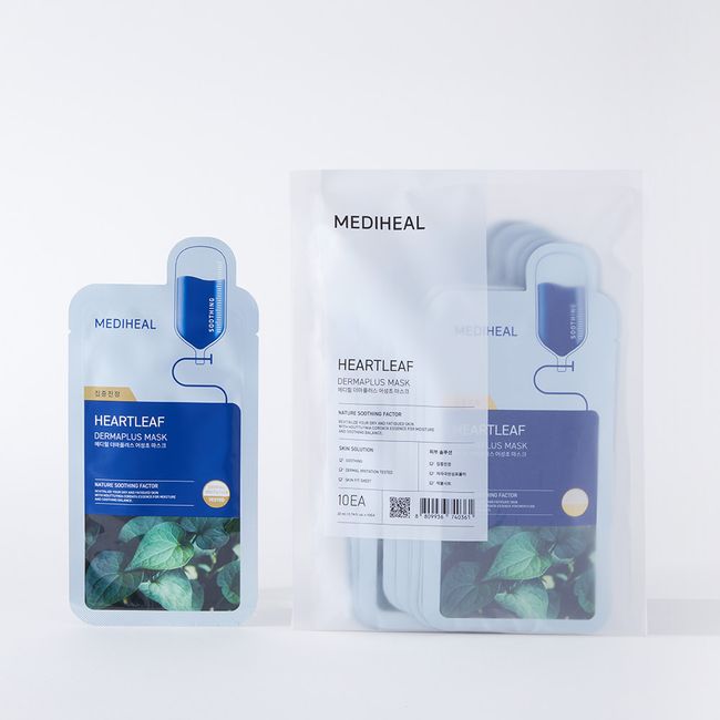 Mediheal Derma Plus Houttuynia cordata mask 10 sheets 22ml