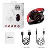 Wireless Bluetooth Headset HI-FI Stereo Over Ear Foldable Headphones & Mic New